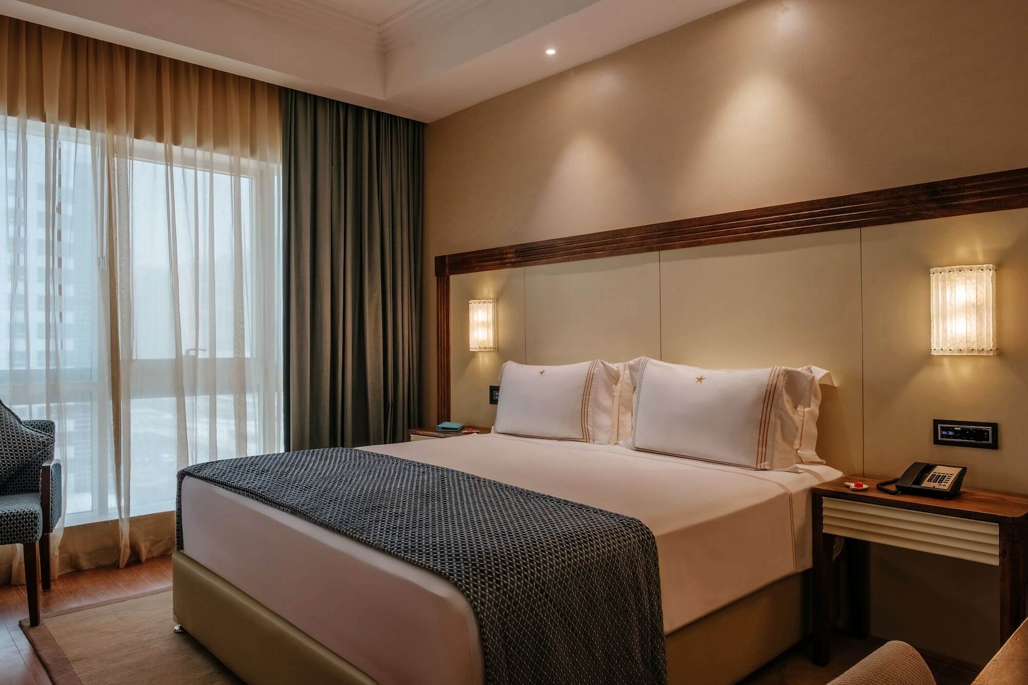 Stella Di Mare Dubai Marina Hotel Esterno foto A bedroom at the hotel