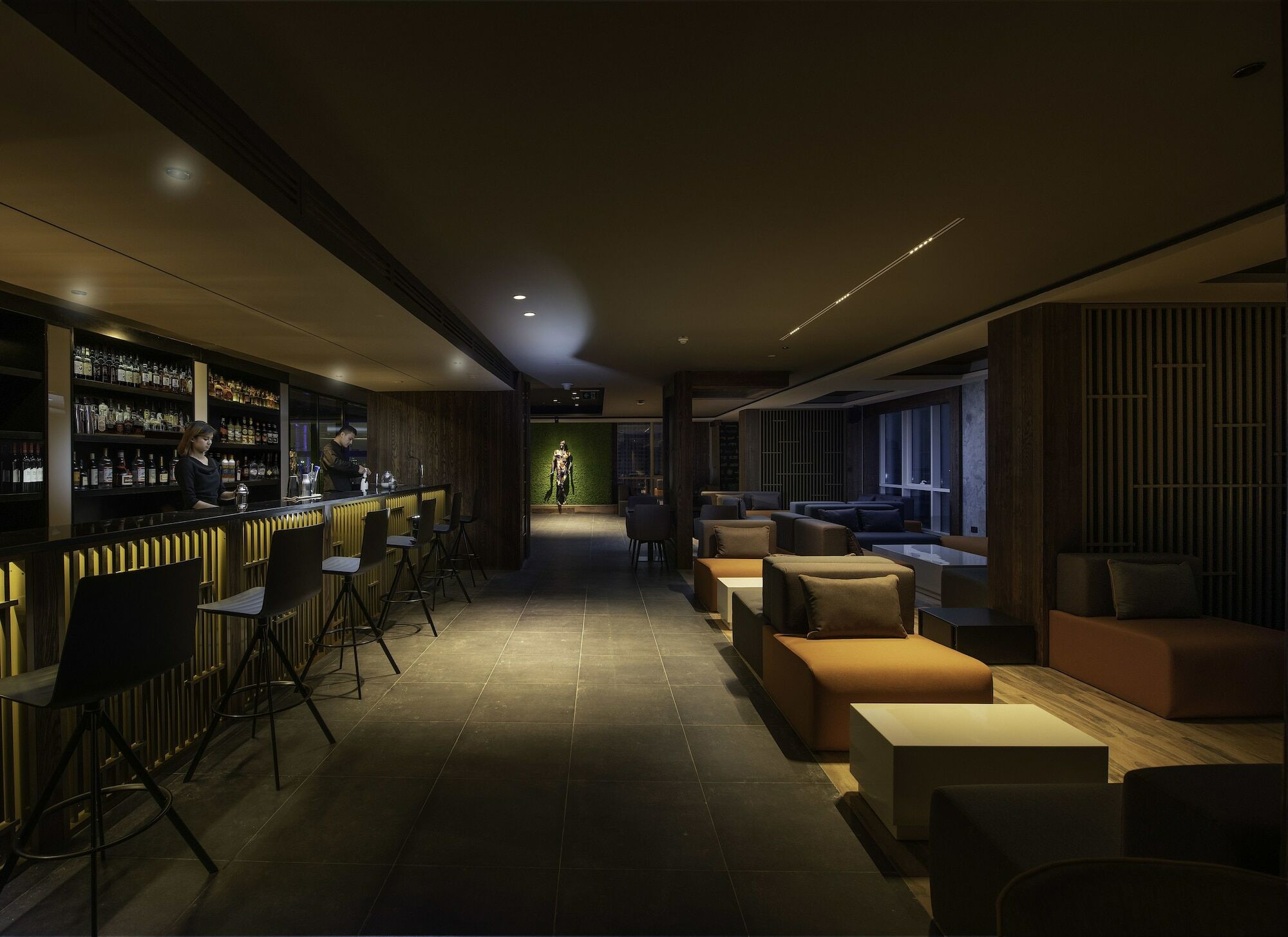 Stella Di Mare Dubai Marina Hotel Esterno foto The bar at the 10th floor