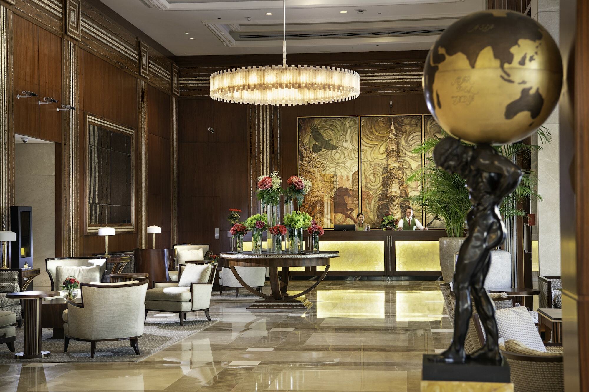 Stella Di Mare Dubai Marina Hotel Esterno foto Lobby